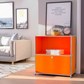 SIMPLINK 32.5-Inch Metal Storage Cabinet with Flip-Top Door