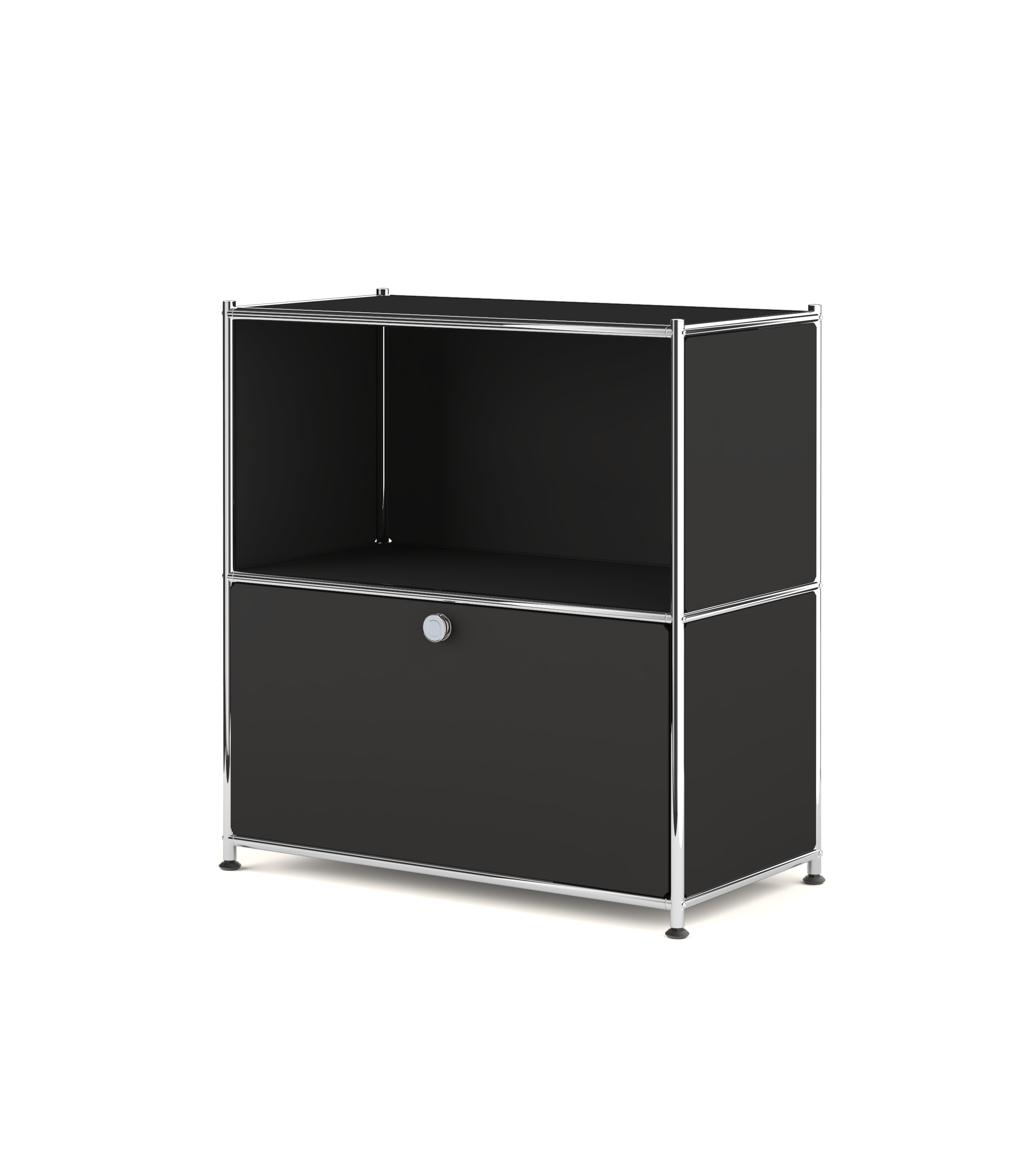 SIMPLINK 32.5-Inch Metal Storage Cabinet with Flip-Top Door