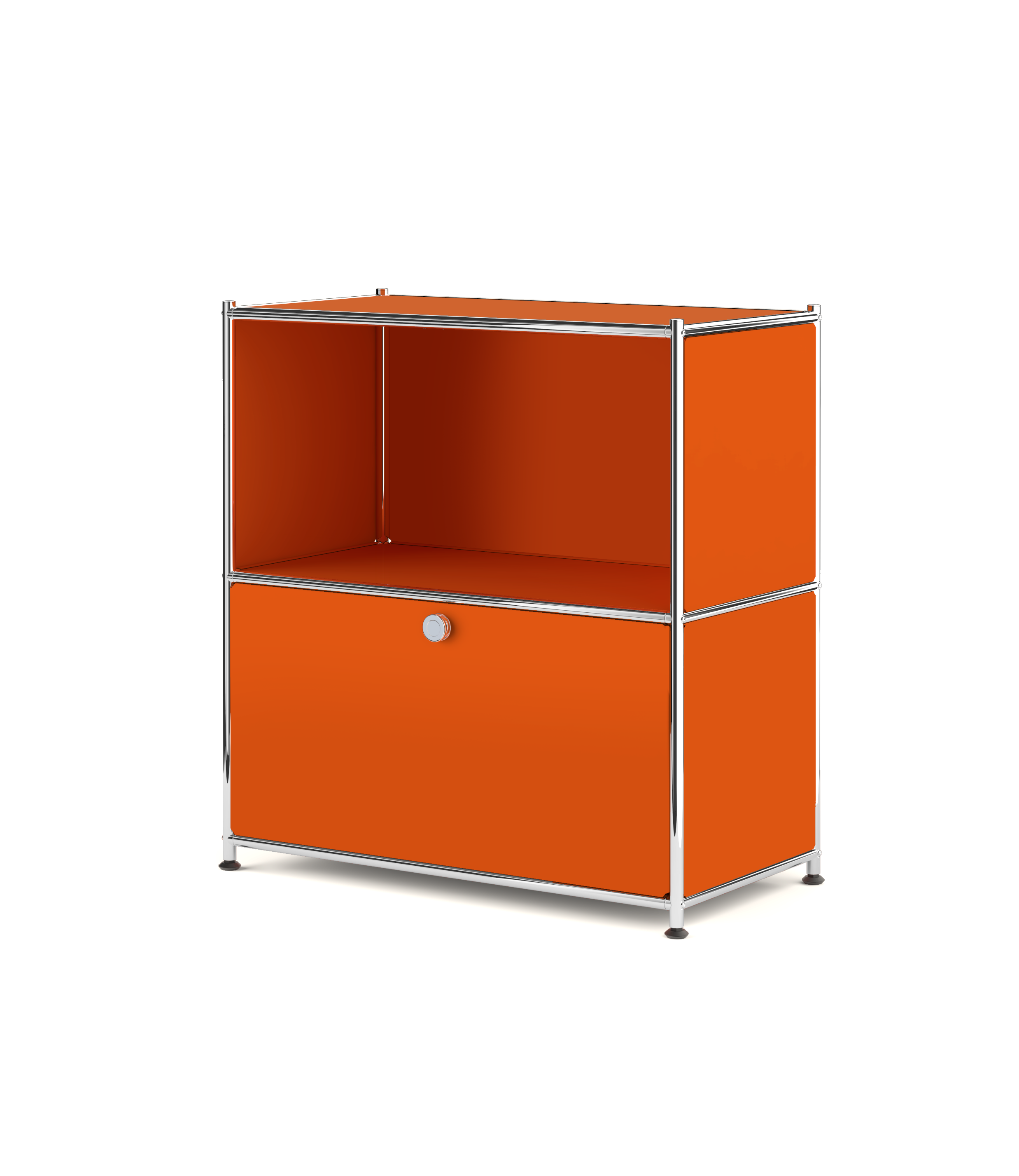SIMPLINK 32.5-Inch Metal Storage Cabinet with Flip-Top Door