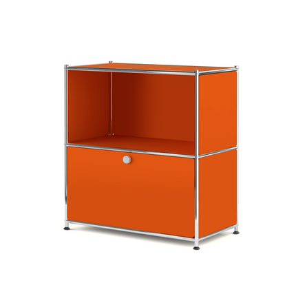 Flip-Top Side Table White - Sideboard, Storage Cabinet