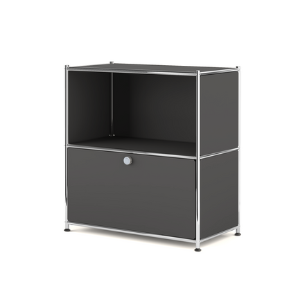 Flip-Top Side Table White - Sideboard, Storage Cabinet
