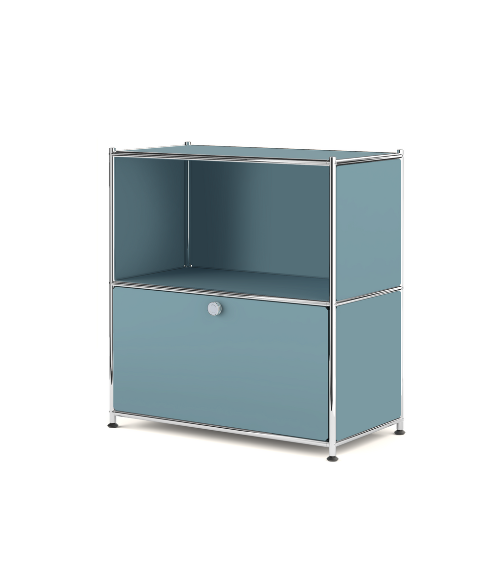SIMPLINK 32.5-Inch Metal Storage Cabinet with Flip-Top Door
