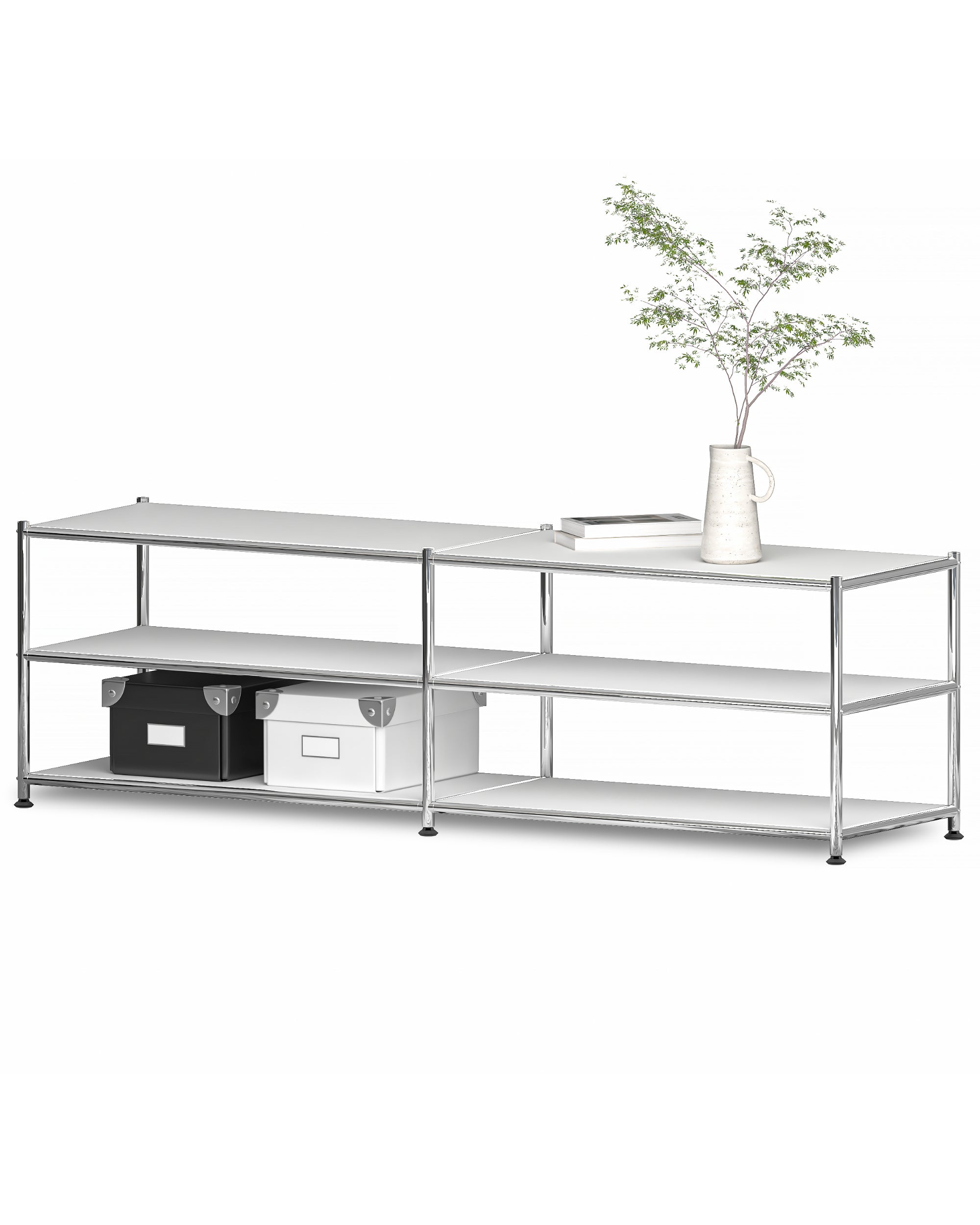 Metal Low Rack White – Simplink