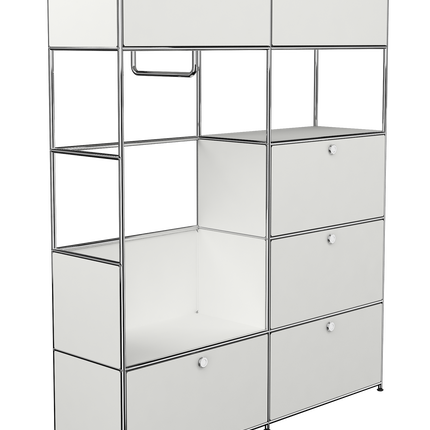 Wardrobe Storage White